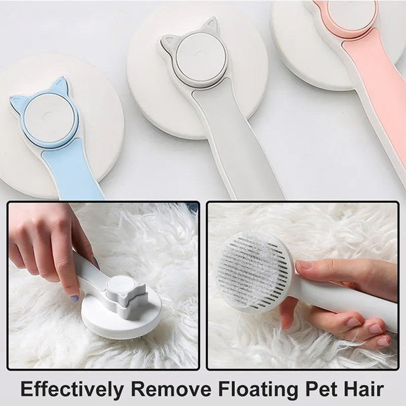 Pet Self Cleaning Brushes
