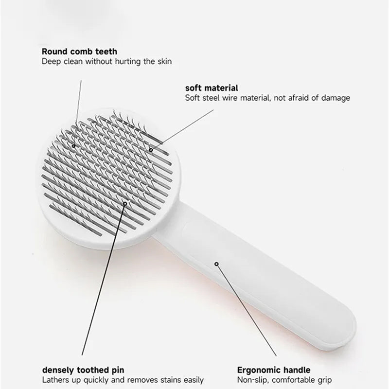 Pet Self Cleaning Brushes