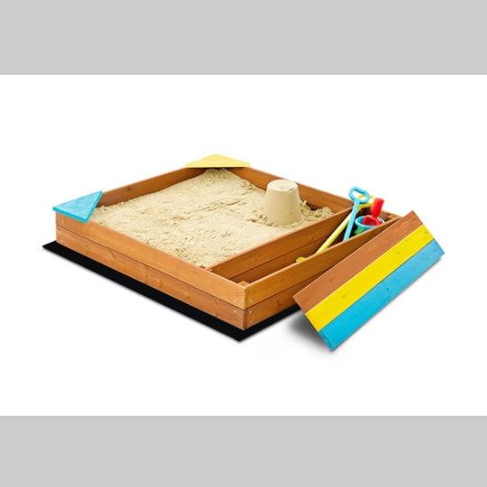 Children's Wooden Sandbox, Sandpit ,Kids Wood Playset Outdoor Backyard