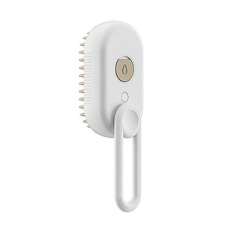 Pet Steam Brush Grooming